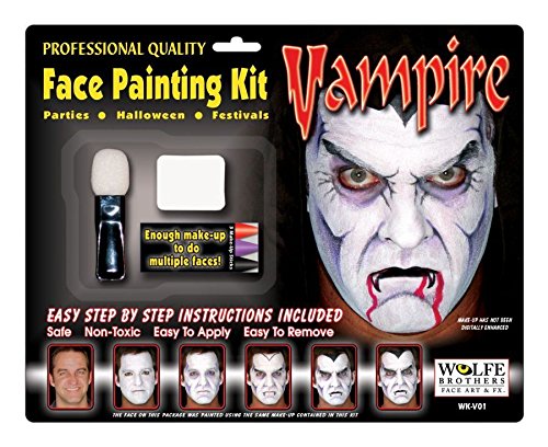 Morris Costume Vampire Makeup Kit Wolfe Bros
