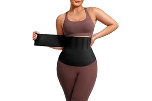 Waist Trainers for Women Belly Fat,Postpartum Belly Wrap for Tummy Control,Bandage Wrap Waist Trainer