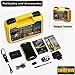 Snopow M9 Lte Ip68 Waterproof Dustproof Shockproof Rugged Outdoor Hiking 4g 3g 2g Unlocked Cell Phone Dual Sim Quad Core Android 5.1/ptt Walkie Talkie NFC OTG LED Torch Gps 4.5 Inch Smartphone（yellow）