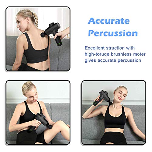 image for Massage Gun Deep Tissue Percussion Muscle Massager for Pain Relief, Ha