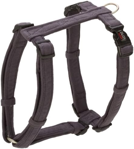Dog Gone Smart Graphite NanoSuede 4-Feet Leash, 3 by 4-Inch
