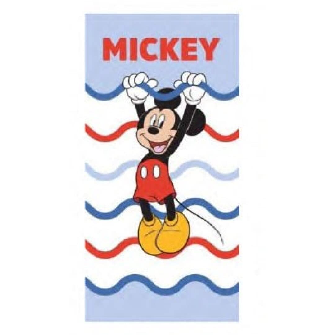 Mickey Cotton Waves Towel