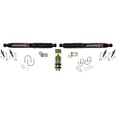 Skyjacker 8254 Dual Steering Stabilizer Kit (for Ford F-250/350 Super Duty - Black)