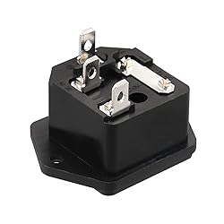 Baomain IEC 320 C14 Male Plug IPZ-104 3 Pins PCB