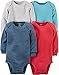 Carter's Baby Multi-Pk Bodysuits 126g339, Solid Heather, 12 Months