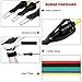 SURGE FORWARD 11pc Resistance Band Set - (Limited TIME Over with Door Anchor, Handles, Ankle Straps - Stackable Up to 100lbs - for Resistance Training, Physical Therapy, Home Workouts