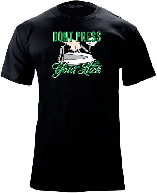 USAMM Don't Press Your Luck TShirt Clothing