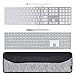 TXEsign Premium Felt Mesh Protection Sleeve Case for Apple Magic Keyboard with Numeric Keypad & Apple Pen and Microsoft Surface Keyboard & Surface Pen