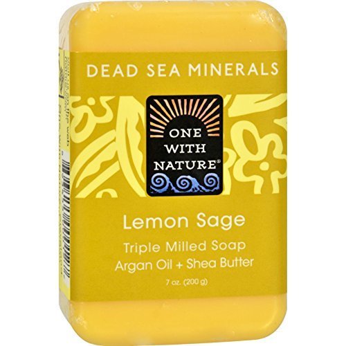 One With Nature Soap Bar Lemon Sage