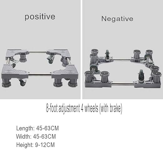 Soporte de base ajustable multifuncional para lavadora, soporte ...