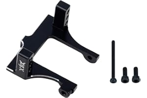 DJX Racing Redcat Ascent 18 Aluminum Servo Holder Mount for Ascent-18 1/18 RC Crawler Upgrades Parts(Black)