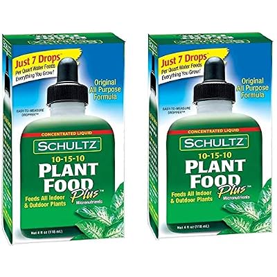 Schultz All Purpose 10-15-10 Plant Food Plus, 4-Ounce [2- Pack] 2 Pack 2 Count