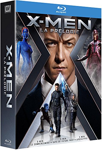 X-Men - La Prélogie : X-Men : Le Commencement + X-Men : Days Of Future Past + X-Men : Apocalypse - Blu-Ray