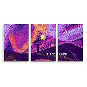 3 Panel Quiet Dream Pictures Home Wall for...