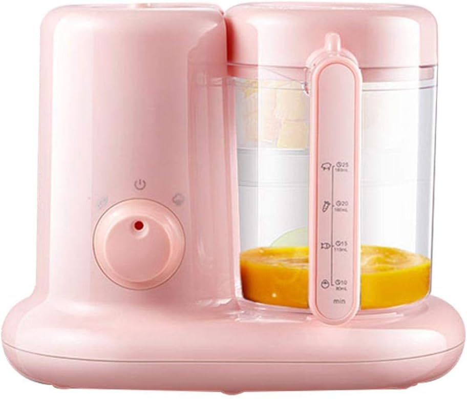 MYRCLMY Baby Food Blender, Multi-Function High Capacity Mini Mixing Food Cooking Machine Intelligent Electric Food Machine Grinder for Kitchen Use