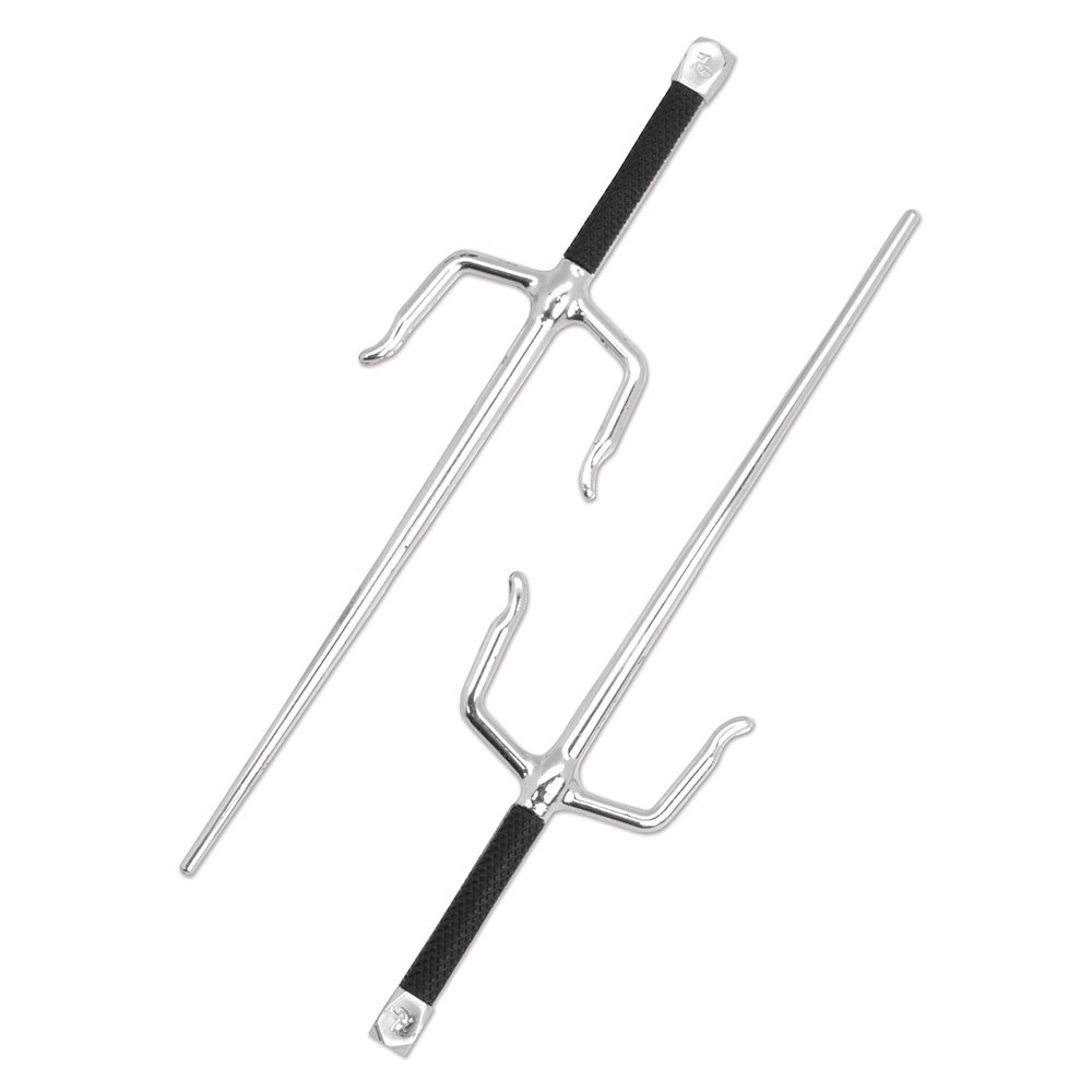 Bristol Novelty BA300 Ninja Twin Daggers, Unisex-Adult, Black, One Size Halloween