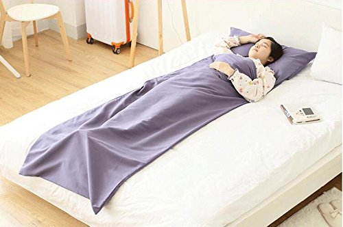Goodlee Sleeping Bag Liner,Portable Single Soft and Breathable Sleeping Bag Liner for Traveling,Camping,Hiking and Outdoor Activities Hotel