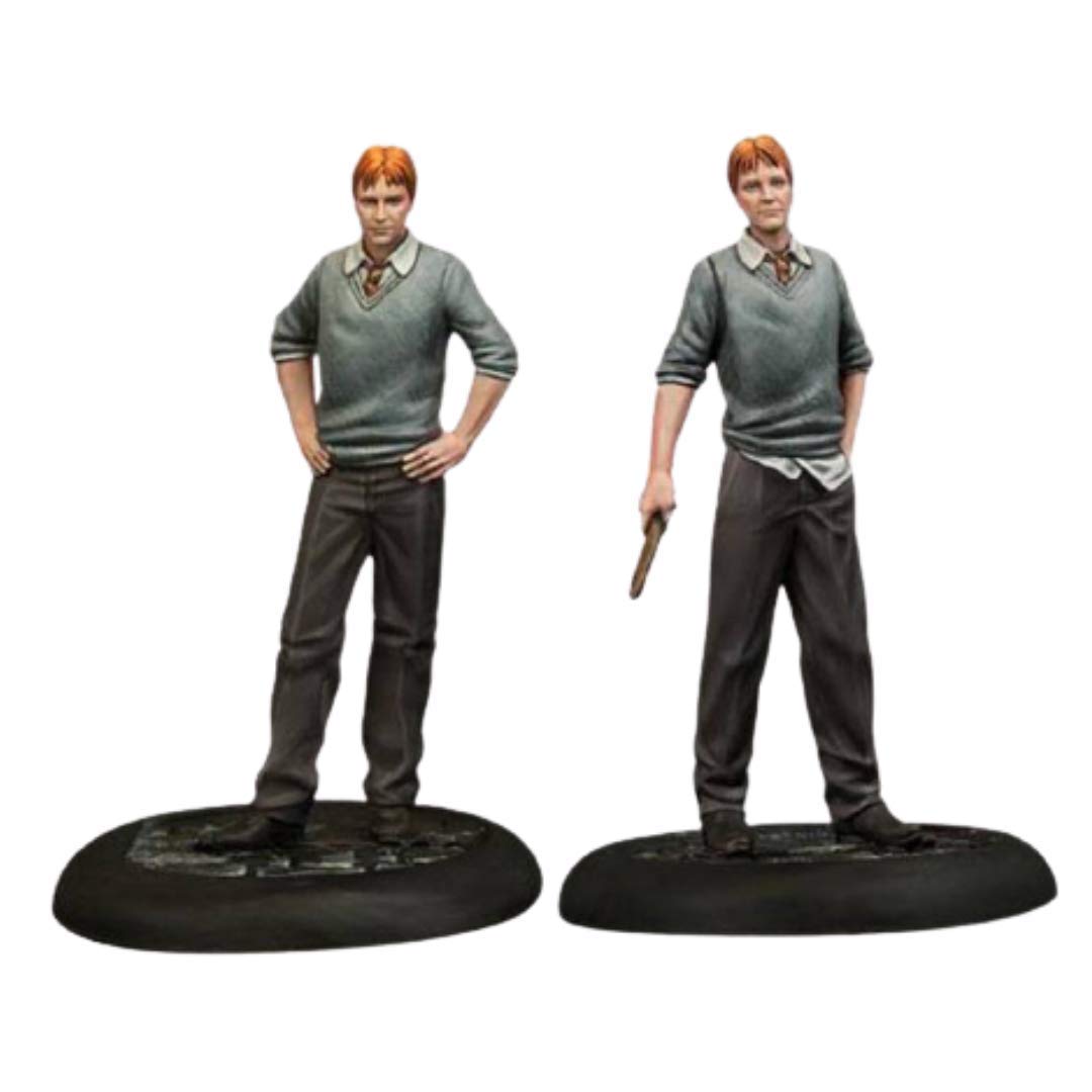 Fred and George Weasley Exp Harry Potter Miniatures Adventure Game (Hpm)