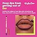 Lime Crime Velvetines Lip Liner, Magic - Pansy Purple - Soft Long-Lasting Matte Lip Lining Pencil - Waterproof - Won't Smudge, Bleed or Transfer - Vegan - 0.042oz