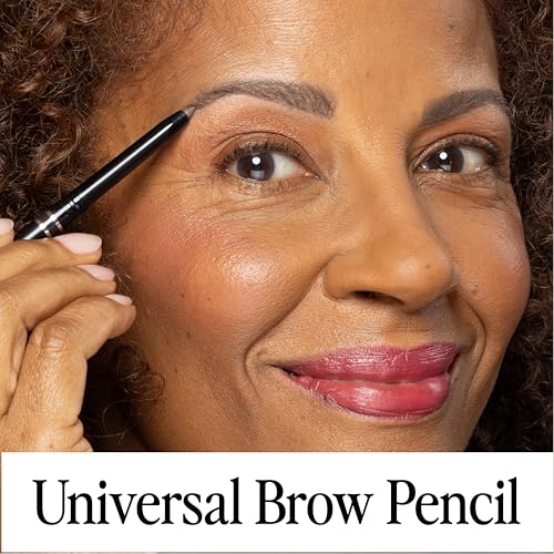 billion dollar brows Universal Eyebrow Pencil – Dual-Ended Design with Precision Tip & Spoolie, Matte Finish, Waterproof, Easy to Use, Vegan & Cruelty-Free for Perfectly Defined Brows