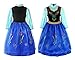 ReliBeauty Little Girls G8180 Retro Princess Fancy Dress Costume with Accessories, 3T, Blue