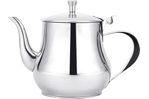 SANQIAHOME 360ml Stainless Steel Small-Capacity mini teapot Coffee Servers