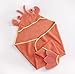 Baby Aspen, Lobster Laughs Lobster Hooded Towel, Red, 0-9 Months BA14013NA