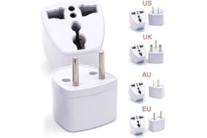 Multi-Country Travel Power Adapter 110~250V 10A Conversion Adaptor 800W Universal Power Adaptor Lightweight Portable Travel S