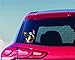 Enjoy It Dean Russo Boston Terrier Car Stickers, Outdoor Rated Vinyl Sticker Decals for Windows, Bumpers, Laptops or Crafts - 2 Pieces