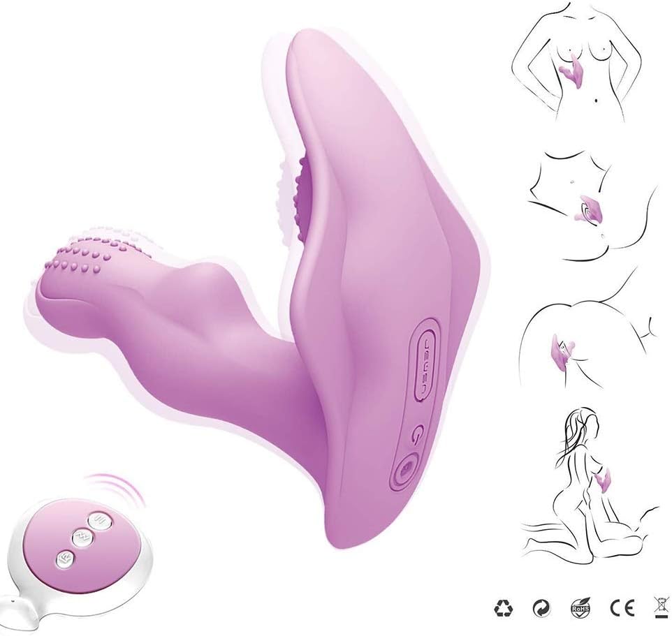 XWZQ USB Rechargable Waterproof Wireless Vibration Electric Massage for Women Vibrating Egg Remote Vibration Plug 10 Frequency for Couple Best Gift T-Shirt XWZQ