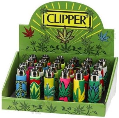 Mecheros Clipper goma Pop Leaves 1 pz: Amazon.es: Salud y cuidado personal