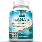 BRI Nutrition Klamath Blue Green Algae - More Effective Than Spirulina or Chlorella - Grown From The Clean Pure Source Of Klamath Lake, 500mg 120ct Gel Capsules