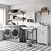 RiverRidge Somerset Two-Door Floor Cabinet, White