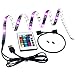TedGem USB LED Light Strip with tape, TV Backlighting, Bias Lighting for HDTV USB LED Strip with Remote Control