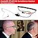 Zeadio ZP-AR168-AII 1 Pin 3.5mm RECEIVER/LISTEN ONLY Surveillance Acoustic Earpiece with Earmould for Cell Phone, Two-Way Radios, Transceivers and Radio Speaker Mics Jacks