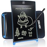 LCD Writing Tablet Graphics Tablet - NEWYES NYWT085 - 8.5 Inch Magnetic Board Fridge Office Memo Boards White Board Lcd Notepad, including Sleeve case and Magnet, 30 days Money Back Gaurantee(Blue)