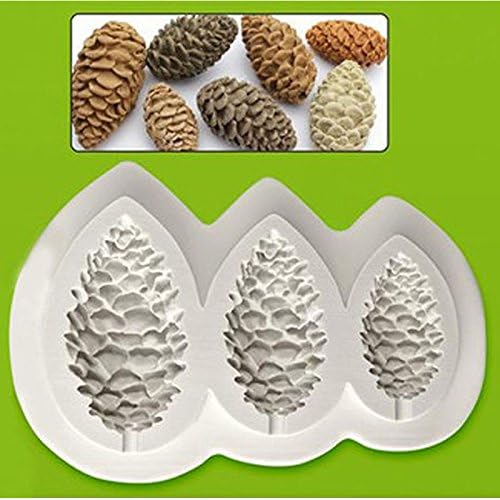 Pine cones Silicone mold fondant mold cake decorating tools chocolate mold