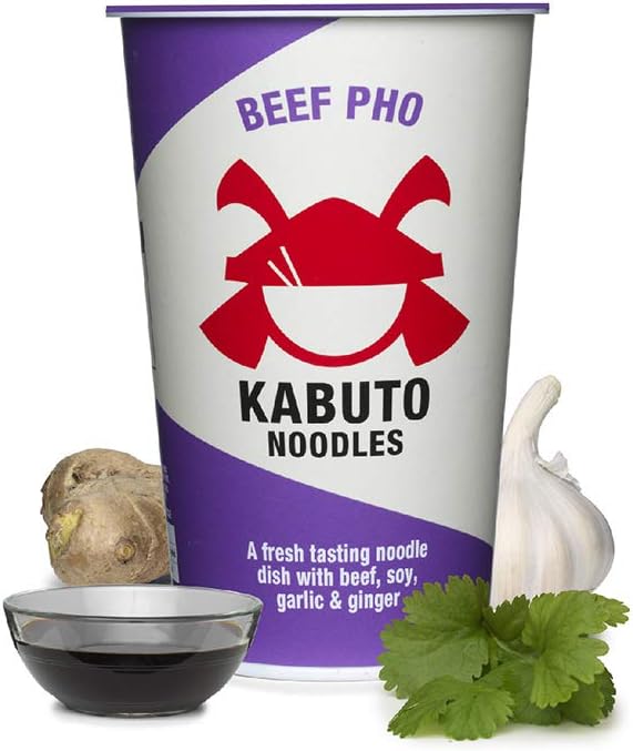 Kabuto Beef Pho Noodles, 85g