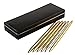 Juvale Ballpoint Pens Bulk - 6-Pack Metal Ballpoint Pens, 0.7mm Fine Point, Business Pens for Personal, or Business Use, 5 Gold, 1 Silver, Storage Case Included