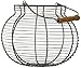 Your Hearts Delight Round Wooden Handle Wire Basket, 10-Inch