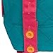 Stephen Joseph Girls Quilted Backpack Bag (Teal & Pink Flower)