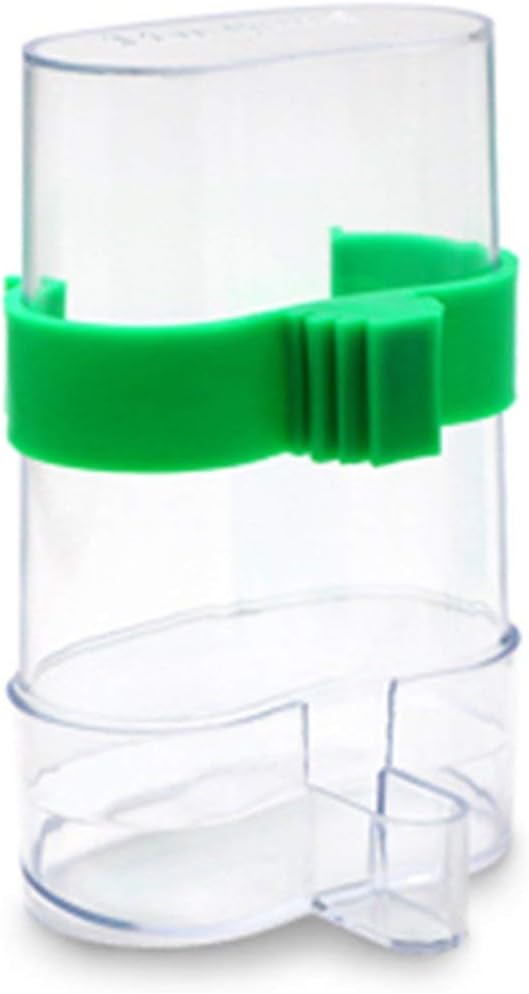 Noradtjcca 220ml Bird Water Food Feeder Parrot Canary Automatic Feeding Drinking Dispenser Device
