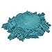 Coral Reef Blue / Green / Turquoise Luxury Mica Colorant Pigment Powder by H&B OILS CENTER Cosmetic Grade Glitter Eyeshadow Effects for Soap Candle Nail Polish 1 oz