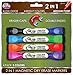 The Board Dudes 2 in 1 8 colors: Double - Ended 4 Magnetic Dry Erase Markers
