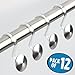 iDesign Forma Maxi Shower Curtain Hooks - 2.56
