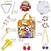 Montessori Musical Toys for Toddlers - Assorted Wooden Instruments Band in a Bag, 15 Pieces Sensory Play Set Therapy Starter Kit for Children, Drum - Tambourine in One, Eggs, Shakers, Maracas