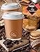 50 Premium Quality 12oz Disposable Paper Coffee Cups with Lids, Insulated Double Wall-No Sleeves Needed-Leak Proof, Eco Friendly,Perfect for Hot & Cold Drinks in Office,Home,Travel,Party&more