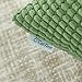 CaliTime Throw Pillow Covers Pack of 2 Comfy Corduroy Corn Striped Waffle Decorative Cushion Cases for Couch Sofa Bed Farmhouse 18 X 18 Inches Forest Green