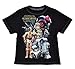 Star Wars Boys The Force Awakens Print T-Shirt (Black-Group, Little Boy Large)