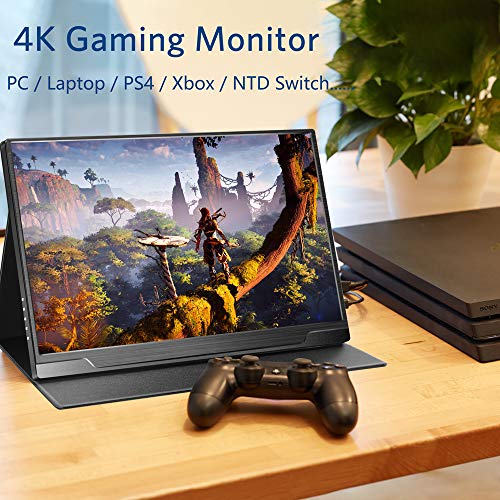 Portable Monitor 4K - 17.3 Inch UHD FreeSync HDR